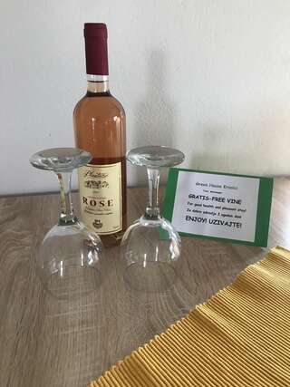 Дома для отпуска Krasici Green House Тиват Номер-студио с видом на море-1